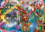 Jigsaw puzzle Fantasy Mythology Astronomy Wizard's Laboratory 1000 piece NEW