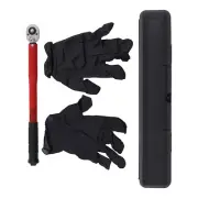 Torque Wrench 3/8" Drive 10-80 Ft-Lb with Case Chrome Vanadium & Gloves