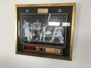 Autographed cricket memorabilia Australia steve waugh full size cricket bat