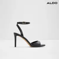 在飛比找momo購物網優惠-【ALDO】SAKE-簡約俐落繞踝涼跟鞋-女鞋(黑色)