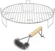 2 Inch Stainless Steel Grill Rack for Convection Oven Replacement, Stackable