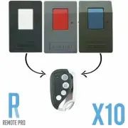 10 x Merlin Compatible Garage/Gate Cloning Remote M1000/M1100/M2000/M2500L