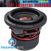 DD AUDIO 710F-D2 10" SUB WOOFER 4500W DUAL 2-OHM CAR SUBWOOFER BASS SPEAKER NEW