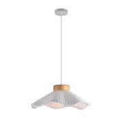 Wynn Modern Fabric Shade Hanging Pendant Light Lamp Large