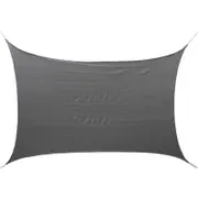 Marquee 3 x 5m Charcoal Rectangular Shade Sail
