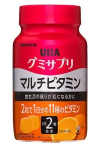 在飛比找Yahoo!奇摩拍賣優惠-日本 UHA 味覺糖 水果軟糖 綜合維他命 30日(柳橙口味