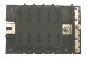 Sierra ATO/ATC 10 Gang Fuse Block w/Bus Bar 30 Amp/Circuit 1/4" Terminal FS40740