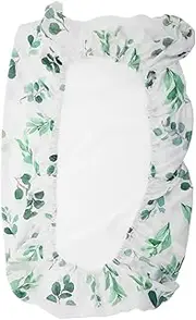 VICASKY Changing Pad Cover Removable Washable Diaper Changing Table Cover with Cute Print for Care at Home Nursery Daycare Soft Knitted for Gentle Touch