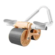 AB Roller Wheel Exerciser Abdominal Home Gym Machine Equipment Automatic Rebound Workout Exercise Fitness Core Training Device