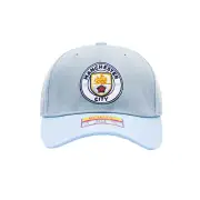 Fan Ink Manchester City ' Nirvana ' Adjustable Soccer Hat / Cap Light Blue