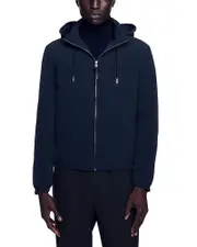 Sandro Zip Hooded Jacket