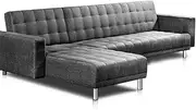 Corner Sofa Bed Couch Lounges Futon Suite Chaise Set Modular Seater Fabric Linen