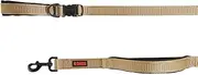 KONG Comfort Ultra Durable Traffic Padded Handle Hands Free Quick Control Leash 6' (Tan)