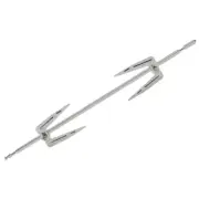 Stainless Steel Roast Chicken Fork Large Cooking Utensil Grill Accessory