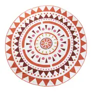 Ardor Alana Sand Free Round Sand Free Quick Drying Beach Towel 160cm Clay
