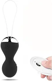 Vibrator Silicagel Vaginal Balls Dumbbell 10 Frequency Vagina Tight Vibrator Remote Control Shrinking Ball Vibrator