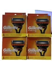 Gillette Fusion 5 Razor Blades 32 Cartridge Factory Sealed pack FAST ship