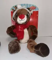 NWT! Rudolph The Red-Nosed Reindeer Pet Toy