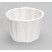 200x Pleated Paper Portion Cup 0.75oz/22ml For Providing Samples or Medication