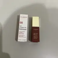 在飛比找蝦皮購物優惠-Clarins 克蘭詩 釉光植萃美唇油 01 Intense