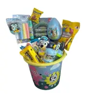 Disney Bluey Kids Birthday Gift Includes Cup, Coloring, Plush, Bubbles And Chalk