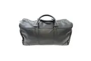 Ben Sherman Men's Pebble Duffle Bag Outdoor/Travel Pouch w/ Pockets Black