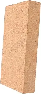 Clay Fire Brick: Refractory Clay Fire Bricks for Wood Stove Fireplace BBQ Grill - High Temp Insulated Block for DIY Professional Use