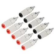 5 Pairs Binding Post M5 Thread Power Amplifier Connector Banana Plug Jack Socket