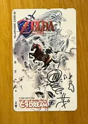 The Legend of Zelda: Ocarina of Time Telephone Card Japan Rare Nintendo Vintage