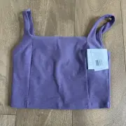 Beyond Yoga Spacedye Women Size M Impress Purple Cropped Tank, Size M