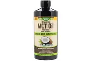 Nature's Way Organic MCT Oil Medium Chain Triglycerides Brain & Body Fuel 887ml