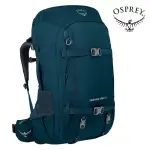 【OSPREY】FAIRVIEW TREK 50 多功能旅行網架背包 女 叢林藍(行李背包 城市商旅後背包 自助旅行背包)