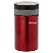 THERMOcafe Vacuum Insulated Stainless Steel Durable Food Jar w/Spoon Red 500ml