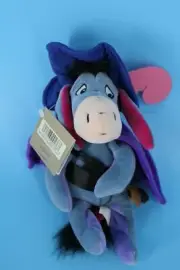 Disney Store Plush Mini Bean Bag 9” Musketeer Eeyore NWT