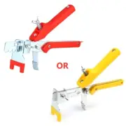 100 Pcs Flat Tile Leveling Spacers System Clips for Ceramic Stone Installation