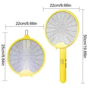 2In1 Insect Racket Electric Mosquito Killer with UV Lamp Electric Shocker USB Ch
