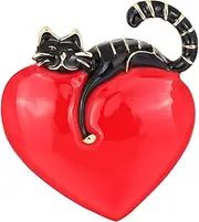 [BESTYASH] 1pc Collar Pin Brooch Cat Collar Hello Car Accessories Kitten Cat Accessories Cat Hat Animal Creative Badge
