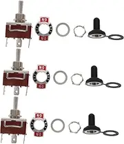 GRADENEVE Diy Automotive Marine Toggle Switch Replacement 4 Sets Momentary Rocker Switches