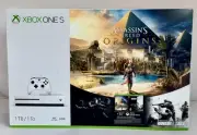 Microsoft Xbox One S 1TB ASSASSIN's CREED bundle set FACTORY SEALED - NEW!