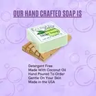 Fragrance Free Glycerin Soap by Eclectic Lady, 4 oz Bar