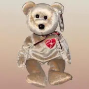 Ty Beanie Baby 1999 Signature Bear Stuffed Animal MWMT