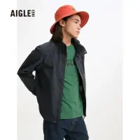 在飛比找momo購物網優惠-【AIGLE】男 抗UV防潑外套(AG-2A105A057 