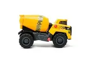 CAT Construction Toys, 11.5" Power Haulers 2.0 Cement Mixer, Lights and Sounds, Ages 3 and up