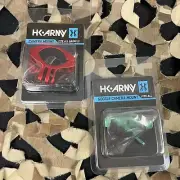 NEW HK Army Action Sports Goggle/Barrel Camera Mount Package-2 Mounts-Red/Grn