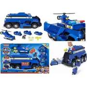 Paw Patrol Chase 5-in-1 Ultimate Cruiser Ages 3+ Toy Car Truck Bike Race Pet Fun
