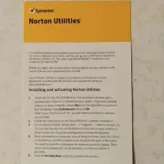 Symantec Norton Utilities 15.0 3PCs Windows XP/Vista/7/Key Only 15