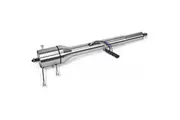 ididit 33" RHD Collapsible Tilt Steering ColumnColumn Shift, Raw Finish, 1" DD Shaft