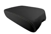 Console Lid Pull Over Cover Leather for Toyota Sequoia 2008-2022 Beige Stitch