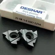 10pc 22IR 5.0ISO LDA carbide insert thread insert 22IR 5.0ISO CNC threading tool