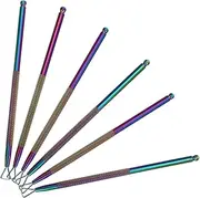 Healeved Nail Care Tools Stainless Steel Nail Polish Remover Cuticle Pusher Easy to Use for Home or